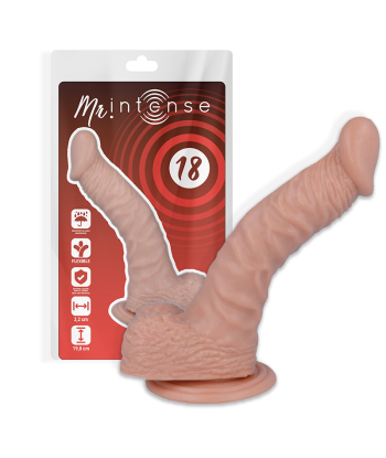 MR INTENSE - 18 PENE REALÍSTICO 19.8 CM -O- 3.2 CM