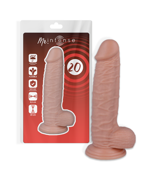 MR INTENSE - 20 PENE REALÍSTICO 20 CM -O- 4.6 CM MR INTENSE - 20 PENE REALÍSTICO 20 CM -O- 4.6 CM