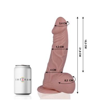 MR INTENSE - 25 REALISTIC COCK 21.8 CM -O- 4.3 CM