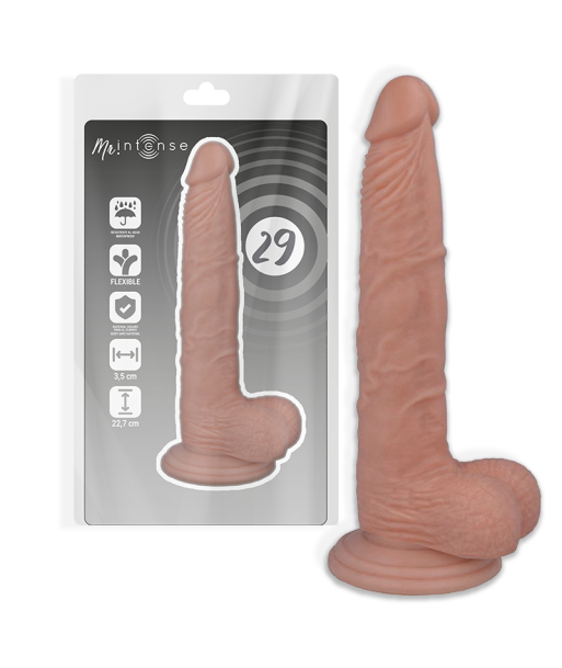 MR INTENSE - 29 PENE REALÍSTICO 22.7 CM -O- 3.5 CM MR INTENSE - 29 PENE REALÍSTICO 22.7 CM -O- 3.5 CM