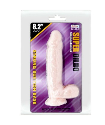 BAILE - SUPER DILDO REALÍSTICO NATURAL 21.5 CM