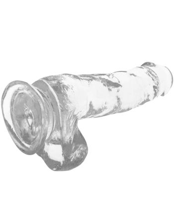 X RAY - CLEAR DILDO REALISTA TRANSPARENTE 18.5 CM -O- 3.8 CM