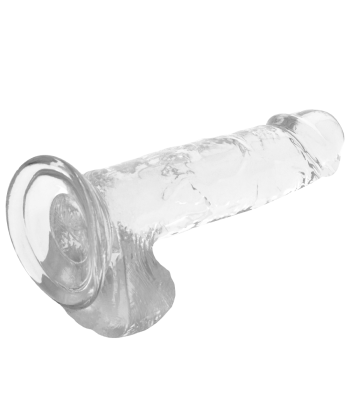 X RAY - CLEAR DILDO REALISTA TRANSPARENTE 20 CM -O- 4.5 CM