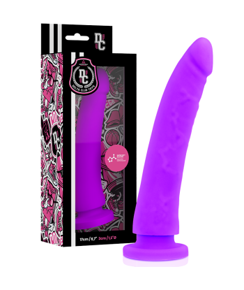 DELTA CLUB - DILDO REALISTA LILA SILICONA MEDICA 17 CM -O- 3 CM
