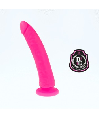 DELTA CLUB - DILDO REALISTA ROSA SILICONA MEDICA 20 CM -O- 4 CM