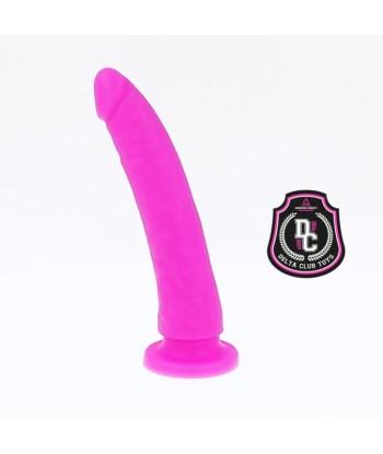 DELTA CLUB - DILDO REALISTA LILA SILICONA MEDICA 20 CM -O- 4 CM