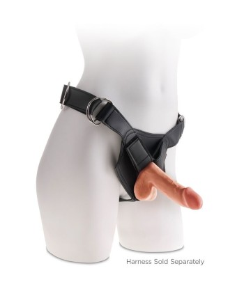 KING COCK - PLUS 3D DILDO CON TESTÍCULOS 17 CM
