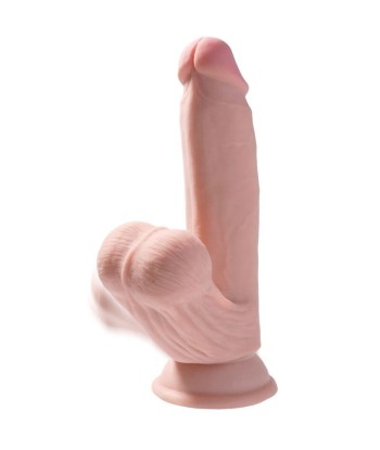 KING COCK - PLUS 3D DILDO SWINGING BALLS 15.2 CM NATURAL