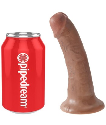KING COCK - PENE REALÍSTICO 15 CM CARAMELO