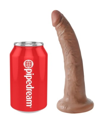 KING COCK - PENE REALÍSTICO 17.5 CM CARAMELO