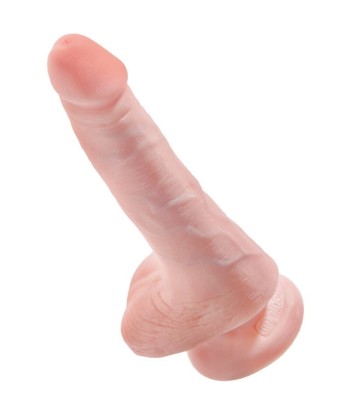 KING COCK - PENE REALÍSTICO CON TESTÍCULOS 13.5 CM NATURAL