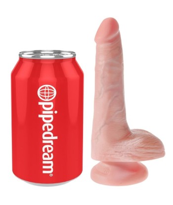 KING COCK - PENE REALÍSTICO CON TESTÍCULOS 13.5 CM NATURAL