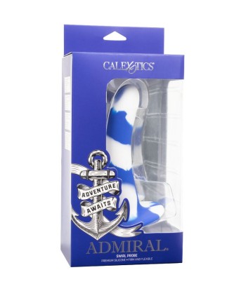 CALEXOTICS - ADMIRAL SWIRL DILDO FLEXIBLE