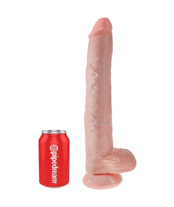 KING COCK - PENE CON TESTÍCULOS 35.6 CM COLOR NATURAL