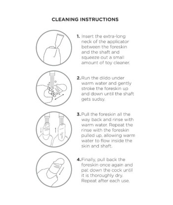 KING COCK - DILDO REALÍSTICO UNCUT NATURAL 15 CM