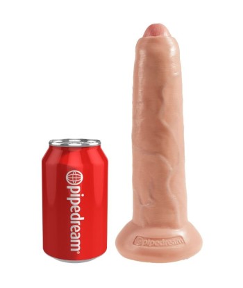 KING COCK - DILDO REALÍSTICO UNCUT NATURAL 23 CM