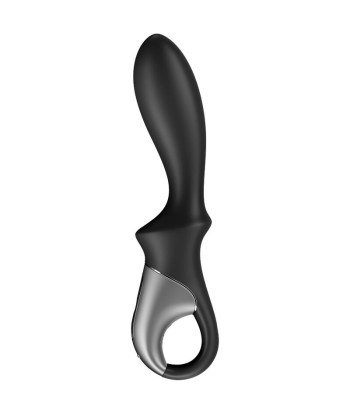 SATISFYER - HEAT CLIMAX VIBRADOR ANAL APP NEGRO