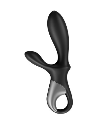 SATISFYER - HEAT CLIMAX VIBRADOR ANAL APP NEGRO