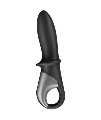 SATISFYER - HOT PASSION VIBRADOR ANAL APP NEGRO