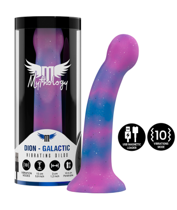 MYTHOLOGY - DION GALACTIC DILDO S - VIBRADOR COMPATIBLE CON WATCHME WIRELESS TECHNOLOGY