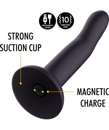 MYTHOLOGY DUMAN MYSTIC DILDO S - VIBRADOR COMPATIBLE CON WATCHME WIRELESS TECHNOLOGY