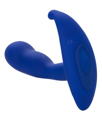 CALEXOTICS - ADMIRAL CURVED ESTIMULADOR and VIBRADOR ANAL AZUL