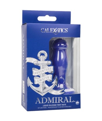 CALEXOTICS - ADMIRAL FIRST MATE PLUG ANAL VIBRADOR AZUL