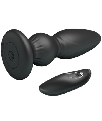 MR PLAY - VIBRADOR POTENTE CONTROL REMOTO ANAL PLUG NEGRO