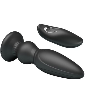 MR PLAY - VIBRADOR POTENTE CONTROL REMOTO ANAL PLUG NEGRO