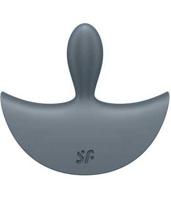 SATISFYER - BOOTY ABSOLUTE BEGINNERS 2 PLUG ANAL VIBRADOR UNISEX NEGRO