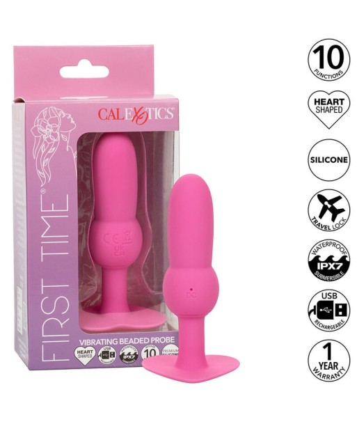 CALEXOTICS - FIRST TIME PLUG ANAL CON CUENCAS 10 VIBRACIONES ROSA CALEXOTICS - FIRST TIME PLUG ANAL CON CUENCAS 10 VIBRACIONES ROSA
