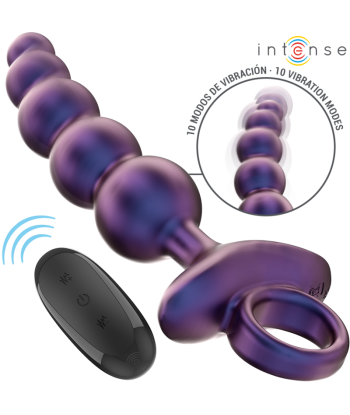 INTENSE - TITO PLUG ANAL VIBRADOR MODELO 3 CONTROL REMOTO