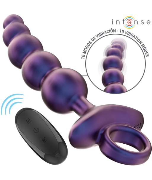 INTENSE - TITO PLUG ANAL VIBRADOR MODELO 3 CONTROL REMOTO INTENSE - TITO PLUG ANAL VIBRADOR MODELO 3 CONTROL REMOTO