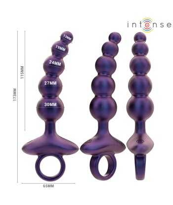 INTENSE - TITO PLUG ANAL VIBRADOR MODELO 3 CONTROL REMOTO
