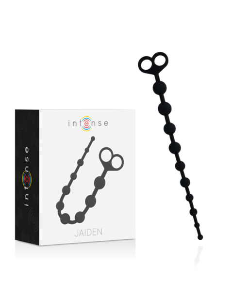 INTENSE - JAIDEN ANAL BEADS NEGRO INTENSE - JAIDEN ANAL BEADS NEGRO