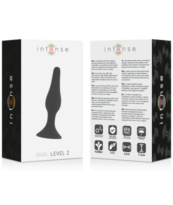 INTENSE - ANAL LEVEL 2 11.5CM NEGRO