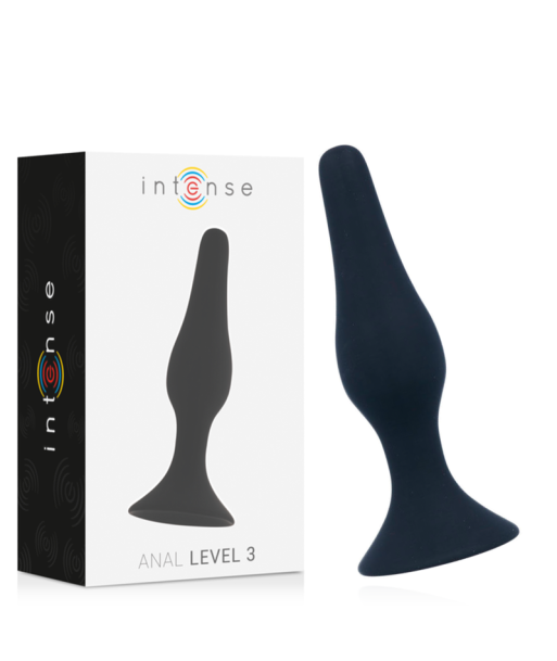 INTENSE - ANAL LEVEL 3 12.5CM NEGRO INTENSE - ANAL LEVEL 3 12.5CM NEGRO