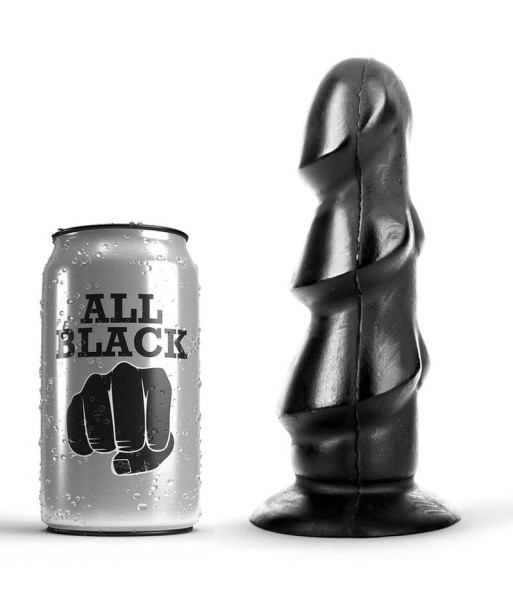 ALL BLACK - DILDO 17 CM ALL BLACK - DILDO 17 CM