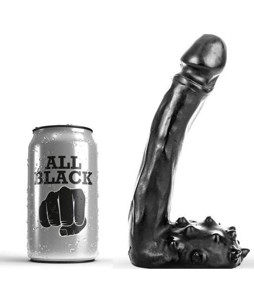 ALL BLACK - DILDO REALÍSTICO 19 CM ALL BLACK - DILDO REALÍSTICO 19 CM