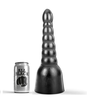 ALL BLACK - DILDO 34 CM