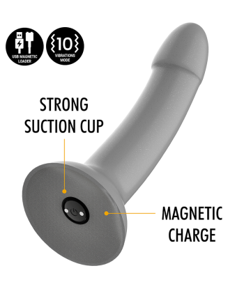 MYTHOLOGY - RUNE MAJESTIC DILDO S - VIBRADOR COMPATIBLE CON WATCHME WIRELESS TECHNOLOGY