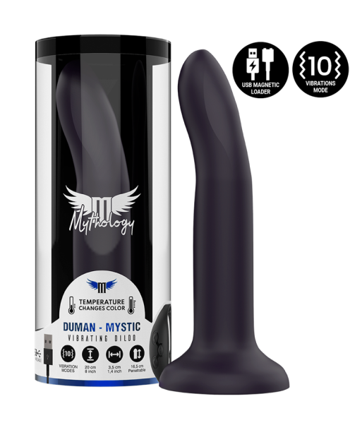 MYTHOLOGY - DUMAN MYSTIC DILDO L - VIBRADOR COMPATIBLE CON WATCHME WIRELESS TECHNOLOGY MYTHOLOGY - DUMAN MYSTIC DILDO L - VIBRADOR COMPATIBLE CON WATCHME WIRELESS TECHNOLOGY