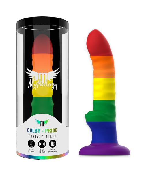 MYTHOLOGY - HER COLBY PRIDE DILDO MYTHOLOGY - HER COLBY PRIDE DILDO