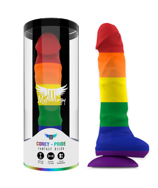 MYTHOLOGY - COREY PRIDE DILDO L
