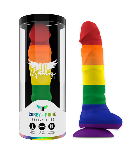 MYTHOLOGY - COREY PRIDE DILDO M