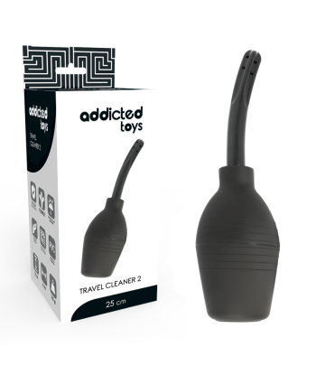 ADDICTED TOYS - SQUEEZE PERA LIMPIEZA ANAL NEGRO