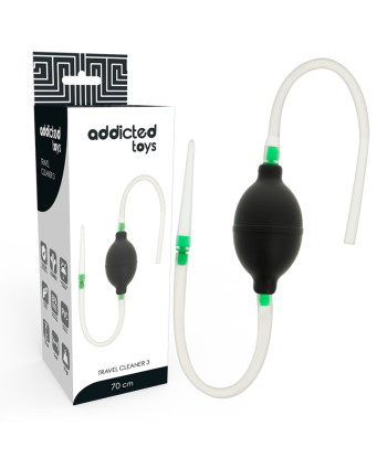ADDICTED TOYS - KIT ENEMA NEGRO