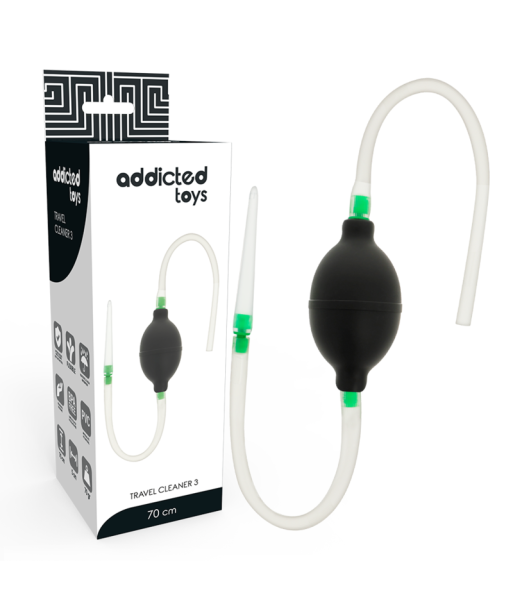 ADDICTED TOYS - KIT ENEMA NEGRO
