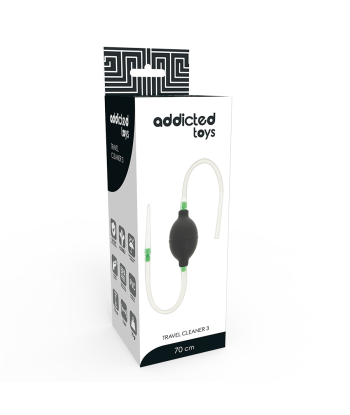 ADDICTED TOYS - KIT ENEMA NEGRO