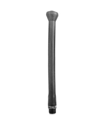 ALL BLACK - DUCHA ANAL SILICONA SISTEMA STOPPER 27 CM